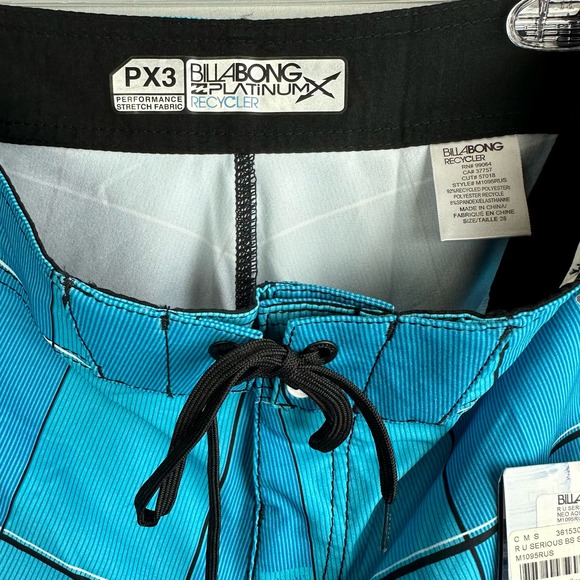 O’Neill R U Serious Men’s 28 Board Shorts Plaid Stretch - Picture 3 of 8